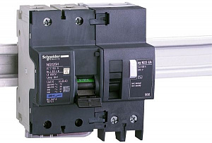 NG125H 2P 63A Автоматический выключатель 2-полюсный, 63А, 36kA (хар-ка C) Schneider Electric. Вид 1