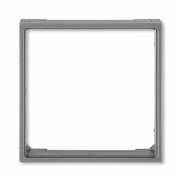 5016H-A00070 69 Накладка для механизма подсветки LED, Levit, сталь ABB. Вид 1