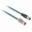 Соединительный кабель М12-RJ45, 3м, ETHERNET Schneider Electric. Вид 1.