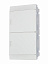 Бокс встраиваемый на 72 мод. непрозрачная дверь (с клемм.) 430х735х128 Mistral41 ABB. Вид 1.