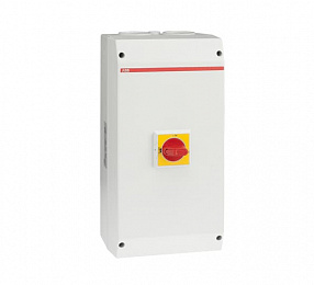 Рубильник в боксе otp125ba4m ABB. Вид 1