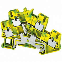 Клем втыч.2уровн, с заземл, 4тчк, 2,5мм Schneider Electric. Вид 1