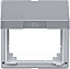 Промежуточное кольцо с крышкой (алюминий) Merten Aquadesign Schneider Electric. Вид 1.