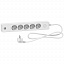 Удлинитель 5 розеток 2к+з, кабель 1,5м, 2 usb Unica Extend (белый) Schneider Electric. Вид 1.
