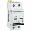 iC65N 2P 3A Автоматический выключатель 2-полюсный, 3А, 6кА (хар-ка C) Schneider Electric. Вид 1.