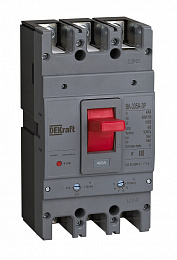 ВА-335А Автоматический выключатель 3-полюсный, 400A 50kA DEKraft. Вид 1