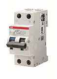 DS201 C16 A10 Дифф. автомат 1P+ N, 16A, 10mA, тип А, 6kA (хар-ка C) ABB