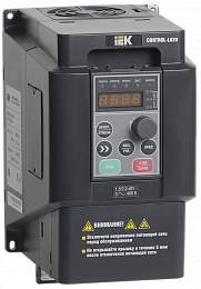 Преобразователь частоты CONTROL-L620 380В, 3 фазы 2,2-4 kW IEK. Вид 1