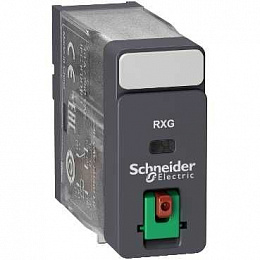 Реле промежут.,10а,1с/о,~220в, кн.тест. Schneider Electric. Вид 1