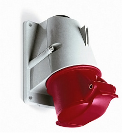 332 RS6 Розетка для монтажа на поверхность 3P+E, 32A, 380–415В, IP44 ABB. Вид 1