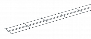 Лоток проволочный мини b30-i оцинк Schneider Electric. Вид 1