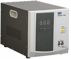 Стабилизатор напряжения переносной серии Ecoline 10 кВА IEK. Вид 1