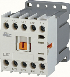 GMD-6M DC 24V 3W 1b Контактор 3-х полюсный 6A 2,2 кВт, 24B, DC, 1НЗ LSis. Вид 1