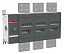 OT3200E03 Рубильник 3-полюсный на 3200А (без ручки и переходника) ABB. Вид 1.
