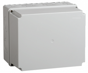 Коробка распаячная о/п 240х195х165мм IP55 серая ИЭК. Вид 1
