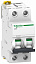 iC60H 2P 6А Автоматический выключатель 2-полюсный, 6А, 10кА (хар-ка B) Schneider Electric. Вид 1.