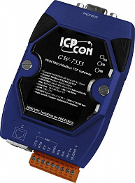 Шлюз PROFIBUS Slave в Modbus TCP, RTU, ASCII Master и Slave, 1xRS-232 ICP DAS. Вид 1