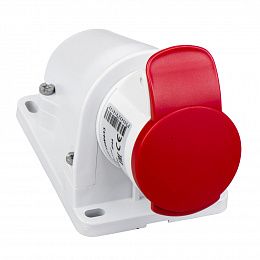 Розетка настенная винт 16а 2P-E 380-415 IP44 Schneider Electric. Вид 1