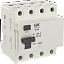 R10N Блок утечки тока 4-полюсный, 100А 30mA, 10kA, тип AC ИЭК. Вид 1.