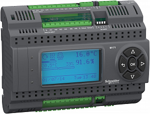 Производительный ПЛК м171, дисплей 27I/O, Modbus, 2SSR Schneider Electric. Вид 1