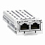Коммуникационная модуль ethernet/ip, modbus tcp + md link Schneider Electric. Вид 1.
