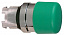 Головка кнопки 22мм зеленая zb4bc34 Schneider Electric. Вид 1.