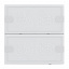 Сенсорный выключатель 4 KNX , 24V, 2-клавишный Gira. Вид 1.