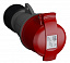 332EC6 Розетка кабельная 3P+E, 32А, 380-415В, IP44, 6ч Easy&Safe ABB. Вид 1.
