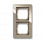 1722-299-500 Рамка 2-постовая, серия axcent, цвет maison-beige ABB. Вид 1.