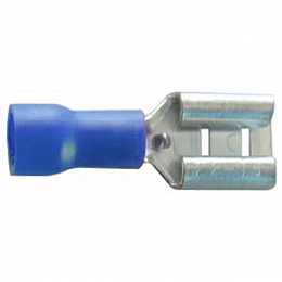 KFD-2488 Наконечники изол. втычные 1,5-2,5mm 4,8-0,8 (1уп.-200шт) Klemsan. Вид 1