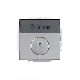 T210-81 Выключатель с таймером 16А 230В, Impressivo, антрацит ABB. Вид 1
