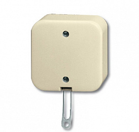 2610/6 AP Переключатель со шнурком для открытого монтажа, серия Busch-Duro 2000 AP, цвет слоновая кость ABB. Вид 1