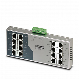 FL SWITCH SF 16TX Промышленный коммутатор Phoenix contact. Вид 1