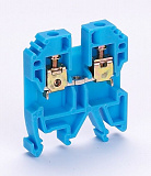 ЗН101-4-35A-08 Клеммник наборный 35A 1-4 мм² (синий) DEKraft