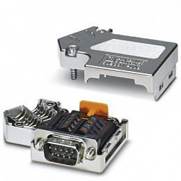 D-SUB - SUBCON-PLUS-PROFIB/SC2 Шинный штекер Phoenix Contact. Вид 1
