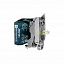 Корпус желтой кнопки 22мм с подсветкой 230-240В 1НО Schneider Electric. Вид 1.