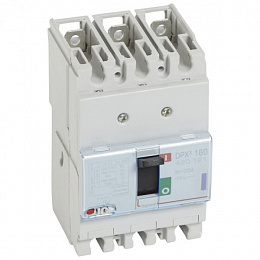 DPX3 160 Термо-магнитный 3-полюсный автомат 25А, 50kA Legrand. Вид 1