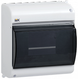 KREPTA 3 Корпус пластиковый КМПн 2/6 IP30 белый ИЭК. Вид 1