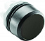 MP1-10B Кнопка чёрная без подсветки без фиксации (только корпус) ABB. Вид 1.