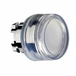 Корпус кнопки 22мм, белая ZB4BP1, CUST Schneider Electric. Вид 1