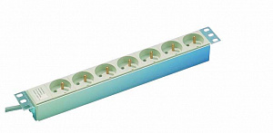 Розет блок 7 поз 19"ute 220в c ф помех Schneider Electric. Вид 1