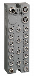 Дискретный модуль canopen ip 67, 16 вх/вых, разъемы м8 Schneider Electric. Вид 1