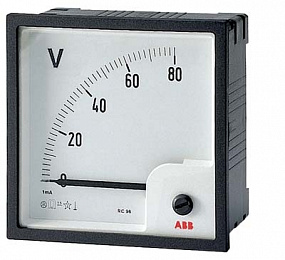 VLM-1-100/72 Вольтметр перем.тока прям.вкл.  ABB. Вид 1