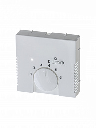 6128/28-82-500 Терморегулятор KNX с дисплеем и сенсором, 2/4-клавишный, слоновая кость ABB. Вид 1