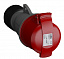 332EC3 Розетка кабельная 3P+E, 32А, 380-440В, IP44, 3ч Easy&Safe ABB. Вид 1.