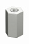 Гайка соединит. д/шпилек b42 m10 ss316l Schneider Electric. Вид 1.