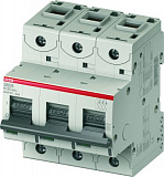 S803S UC K100 Автоматический выключатель 3-полюсный, 100А, Icu=50kA (хар-ка K) ABB