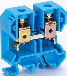 ЗН101-35-125A-08 Клеммник наборный 125A 3-35 мм² (синий) DEKraft. Вид 1