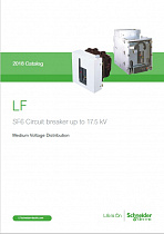 Среднее напряжение. LF SF6 автоматические выключатели до 17.5 кВ (LF SF6 Circuit breaker up to 17.5 kV)