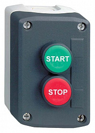 Кнопочный пост 2 кнопки с возвратом xald225 Schneider Electric. Вид 1